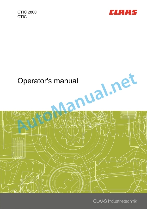 Claas Arion 650-620 Cmatic (A37) Tractors Operator Manual EN 4 Claas Arion 650-620 Cmatic (A37) Tractors Operator Manual EN - Image 4