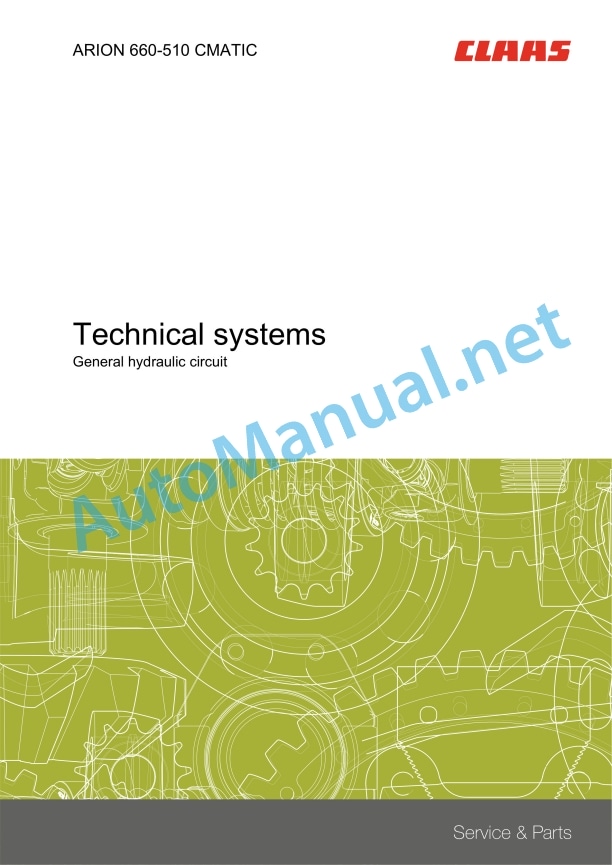 Claas Arion 660-610 Cmatic Stage V (A97) Tractors Technical System EN 8 Claas Arion 660-610 Cmatic Stage V (A97) Tractors Technical System EN - Image 8