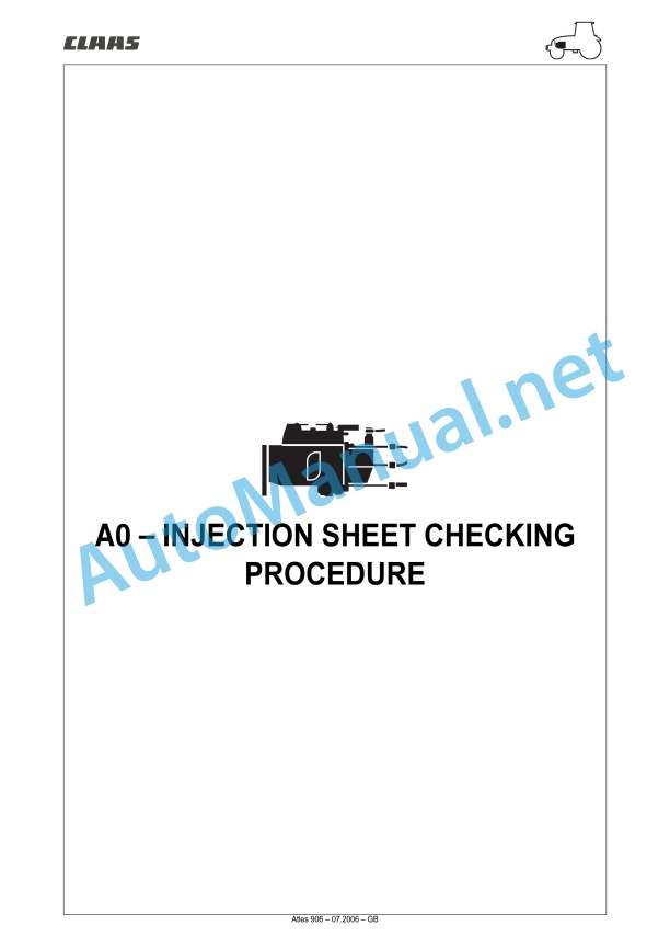 Claas Atles 946-926 Rz (A01) Tractors Repair Manual EN 31 Claas Atles 946-926 Rz (A01) Tractors Repair Manual EN - Image 31