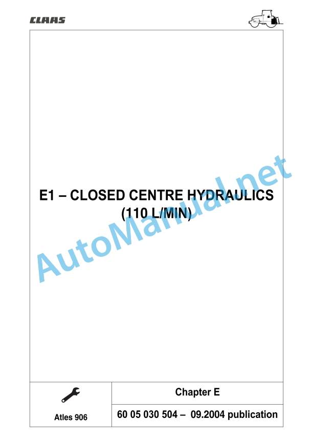 Claas Atles 946-926 Rz (A01) Tractors Repair Manual EN 6 Claas Atles 946-926 Rz (A01) Tractors Repair Manual EN - Image 6