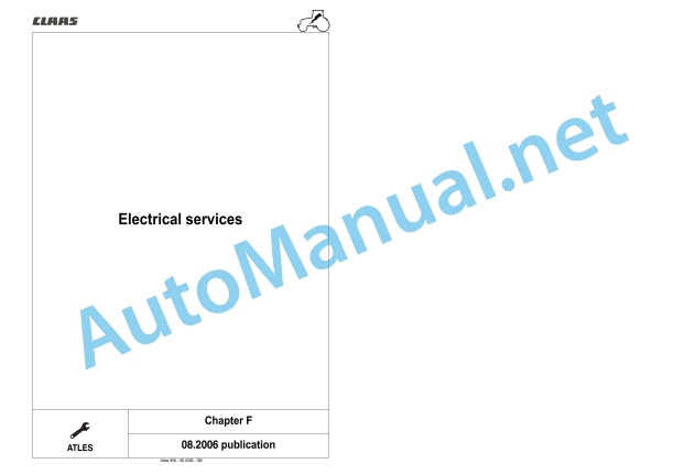Claas Atles 946-926 Rz (A01) Tractors Repair Manual EN 7 Claas Atles 946-926 Rz (A01) Tractors Repair Manual EN - Image 7
