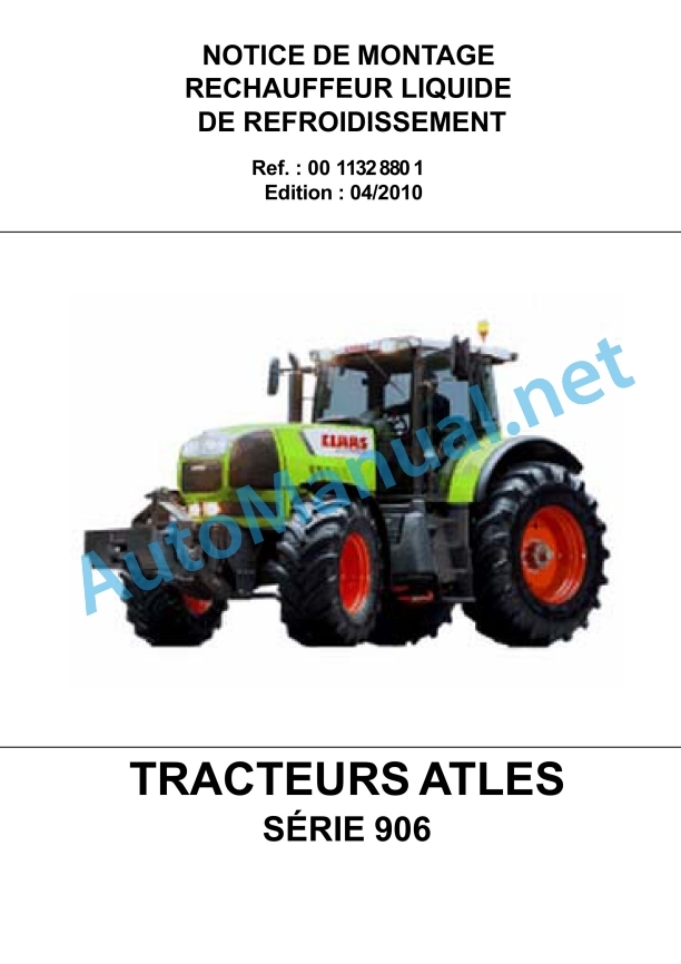 Claas Atles 946 936 935 926 925 915 (T01) Tractors Assembly Instruction EN 5 Claas Atles 946 936 935 926 925 915 (T01) Tractors Assembly Instruction EN - Image 5