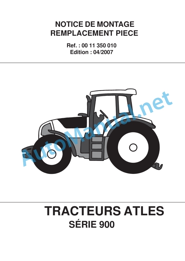 Claas Atles 946 936 935 926 925 915 (T01) Tractors Assembly Instruction EN 6 Claas Atles 946 936 935 926 925 915 (T01) Tractors Assembly Instruction EN - Image 6