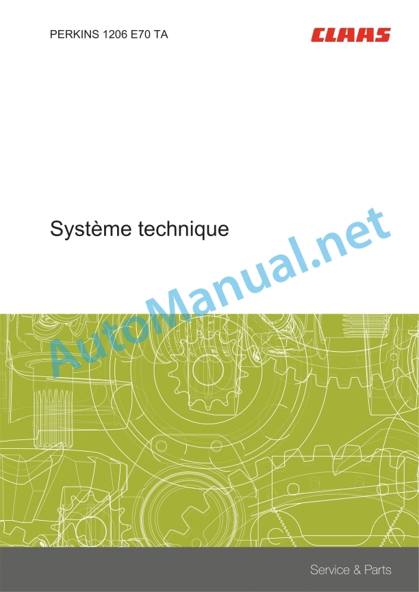 Claas Avero 160 (560) Combines Technical System FR 3 Claas Avero 160 (560) Combines Technical System FR - Image 3