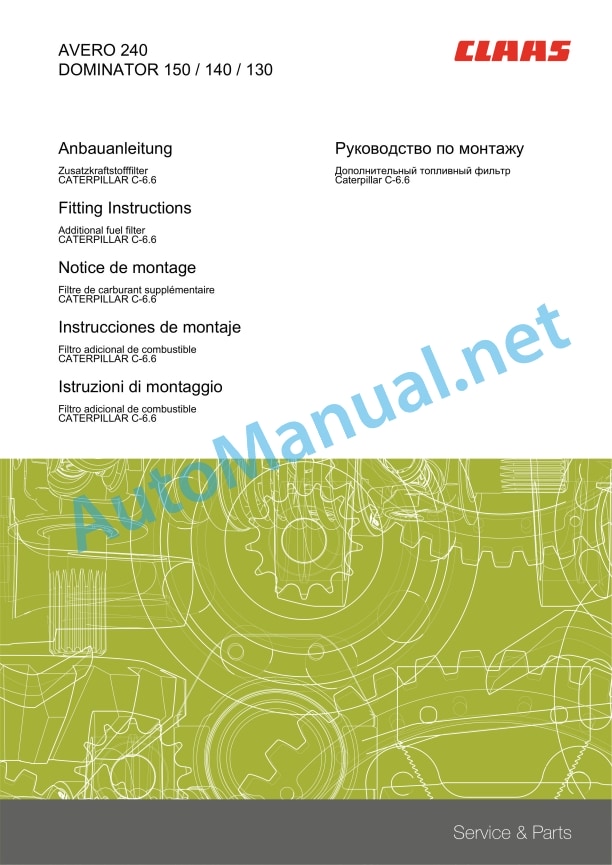 Claas Avero 240 (561) Combines Assembly Instruction EN 5 Claas Avero 240 (561) Combines Assembly Instruction EN - Image 5