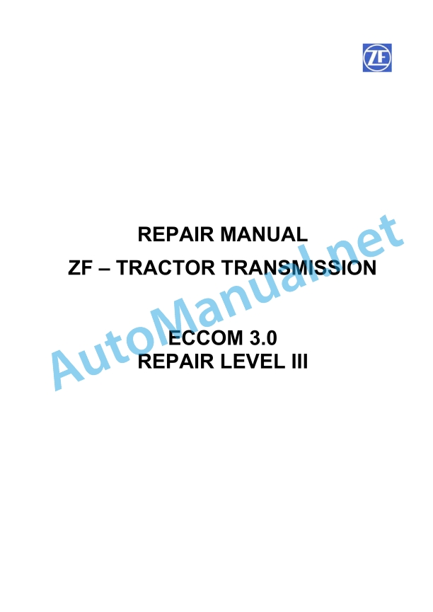 Claas Axion 900 (A23) Tractors Repair Manual EN 4 Claas Axion 900 (A23) Tractors Repair Manual EN - Image 4