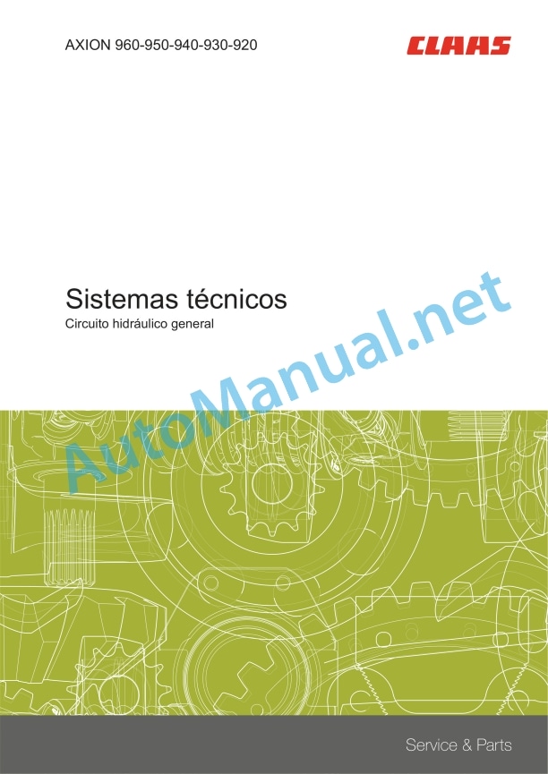Claas Axion 960-920 (A64) Tractors Technical System ES 4 Claas Axion 960-920 (A64) Tractors Technical System ES - Image 4