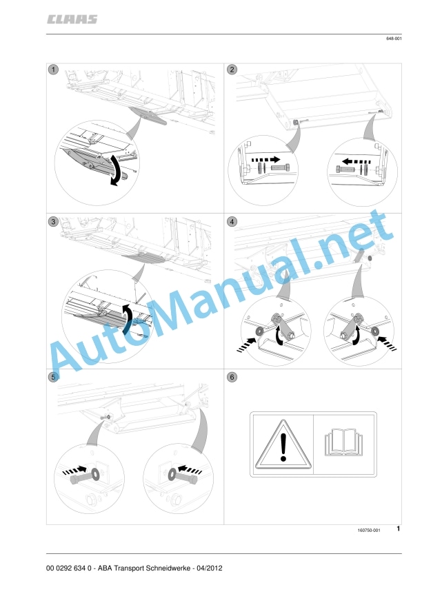 Claas C450-C300 Dominator (703) Combines Assembly Instruction EN 4 Claas C450-C300 Dominator (703) Combines Assembly Instruction EN - Image 4
