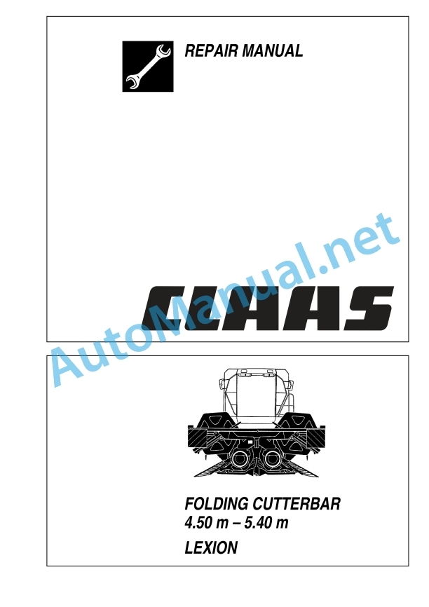 Claas C540-C450 Folding Lexion (713) Combines Repair Manual EN 2 Claas C540-C450 Folding Lexion (713) Combines Repair Manual EN - Image 2