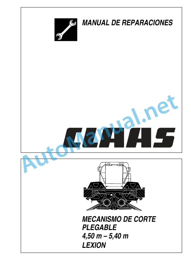 Claas C540-C450 Folding Lexion (713) Combines Repair Manual ES 2 Claas C540-C450 Folding Lexion (713) Combines Repair Manual ES - Image 2