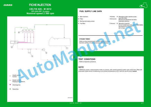 Claas Celtis 456-426 Rx, Rc, Ra (A07) Tractors Technical System EN 5 Claas Celtis 456-426 Rx, Rc, Ra (A07) Tractors Technical System EN - Image 5