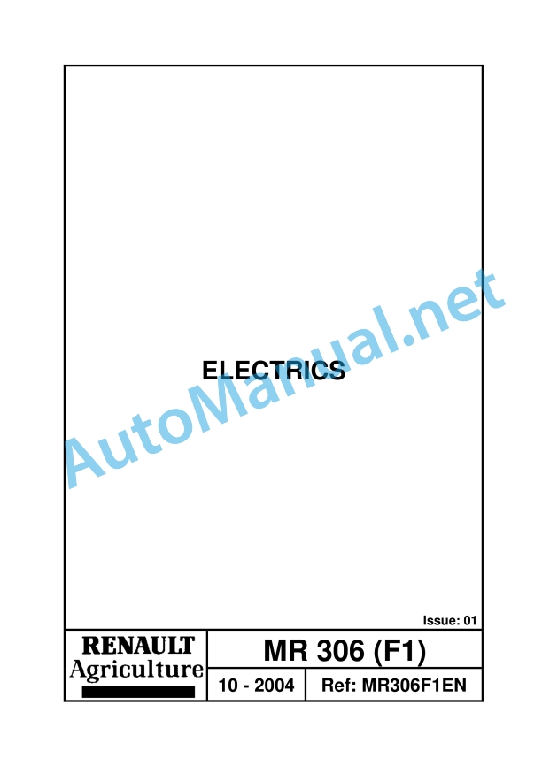 Claas Ceres 346-316 2+4Wd (A17) Tractors Repair Manual EN 15 Claas Ceres 346-316 2+4Wd (A17) Tractors Repair Manual EN - Image 15