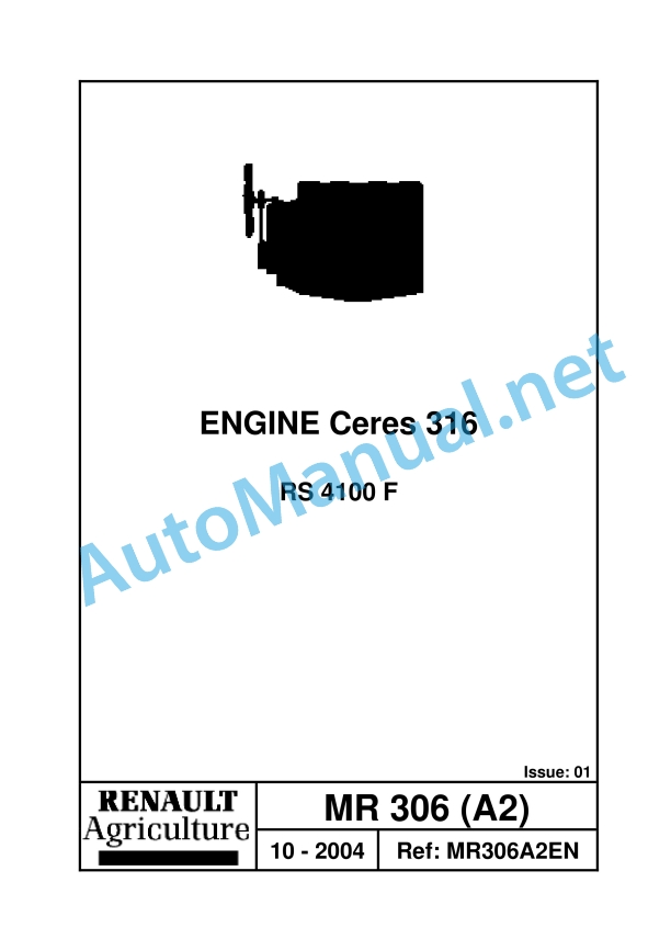 Claas Ceres 346-316 2+4Wd (A17) Tractors Repair Manual EN 3 Claas Ceres 346-316 2+4Wd (A17) Tractors Repair Manual EN - Image 3