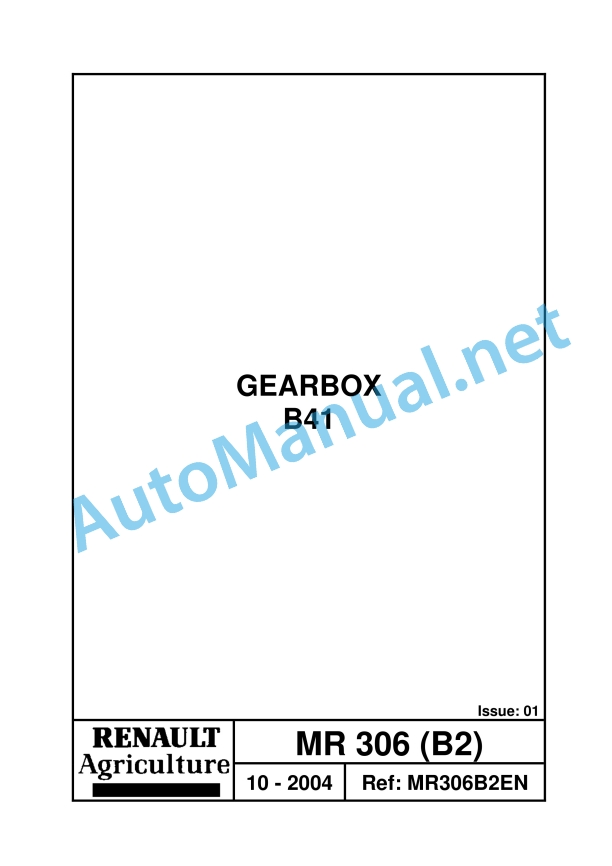 Claas Ceres 346-316 2+4Wd (A17) Tractors Repair Manual EN 5 Claas Ceres 346-316 2+4Wd (A17) Tractors Repair Manual EN - Image 5