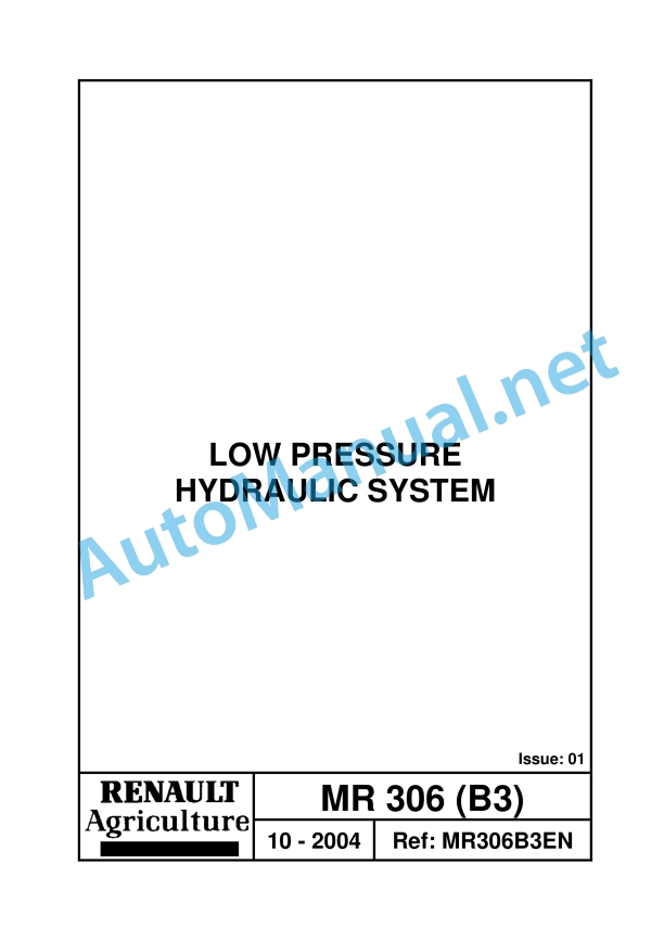 Claas Ceres 346-316 2+4Wd (A17) Tractors Repair Manual EN 6 Claas Ceres 346-316 2+4Wd (A17) Tractors Repair Manual EN - Image 6