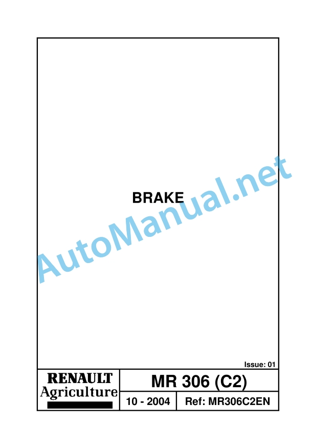 Claas Ceres 346-316 2+4Wd (A17) Tractors Repair Manual EN 8 Claas Ceres 346-316 2+4Wd (A17) Tractors Repair Manual EN - Image 8