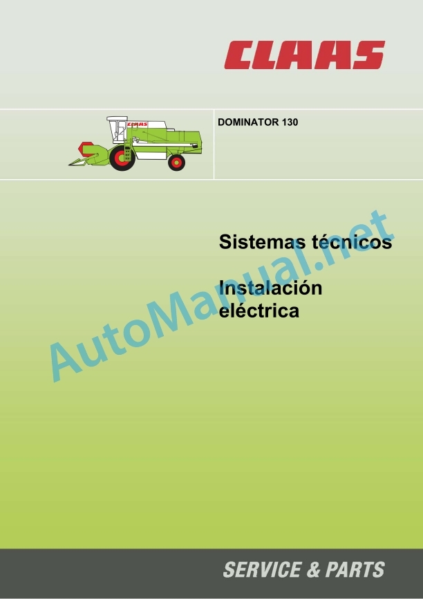 Claas Dominator 130 68 S (156) Combines Technical System ES 3 Claas Dominator 130 68 S (156) Combines Technical System ES - Image 3