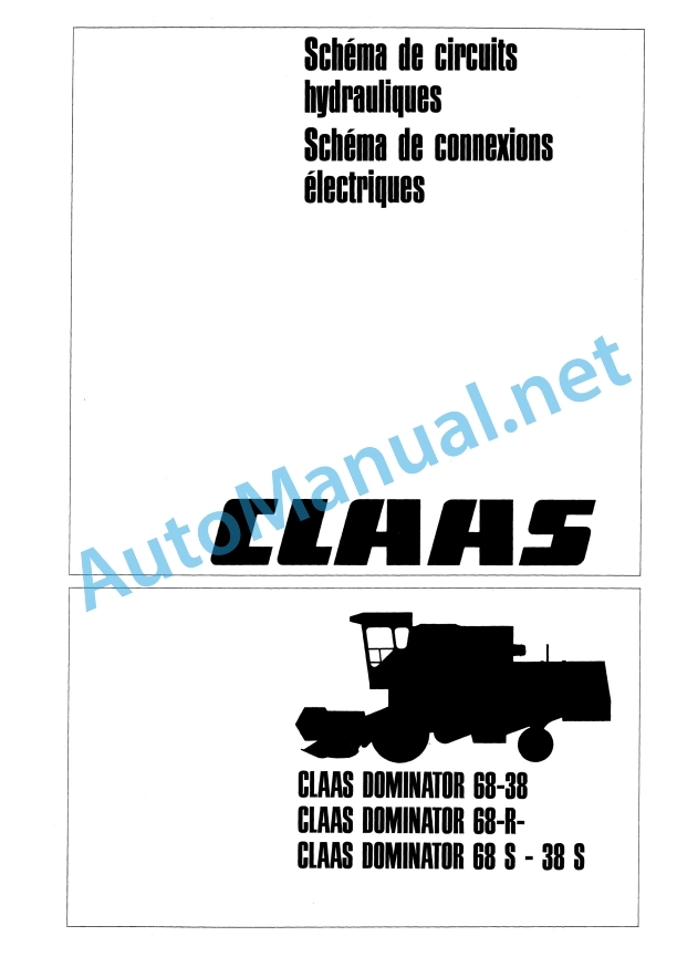 Claas Dominator 130 68 S (156) Combines Technical System FR 2 Claas Dominator 130 68 S (156) Combines Technical System FR - Image 2
