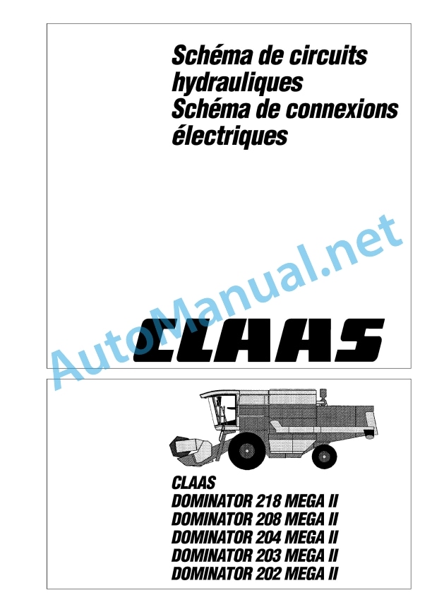 Claas Dominator 130 68 S (156) Combines Technical System FR 3 Claas Dominator 130 68 S (156) Combines Technical System FR - Image 3