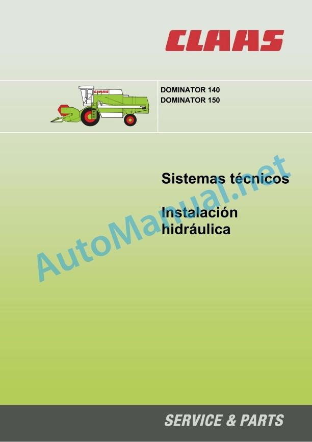 Claas Dominator 150 140 (200) Combines Technical System ES 2 Claas Dominator 150 140 (200) Combines Technical System ES - Image 2