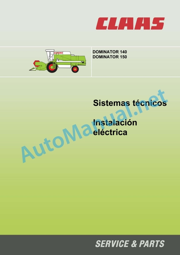 Claas Dominator 150 140 (200) Combines Technical System ES 3 Claas Dominator 150 140 (200) Combines Technical System ES - Image 3