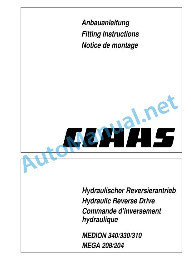 Claas Dominator 98 (093) Combines Assembly Instruction EN 10 Claas Dominator 98 (093) Combines Assembly Instruction EN - Image 10