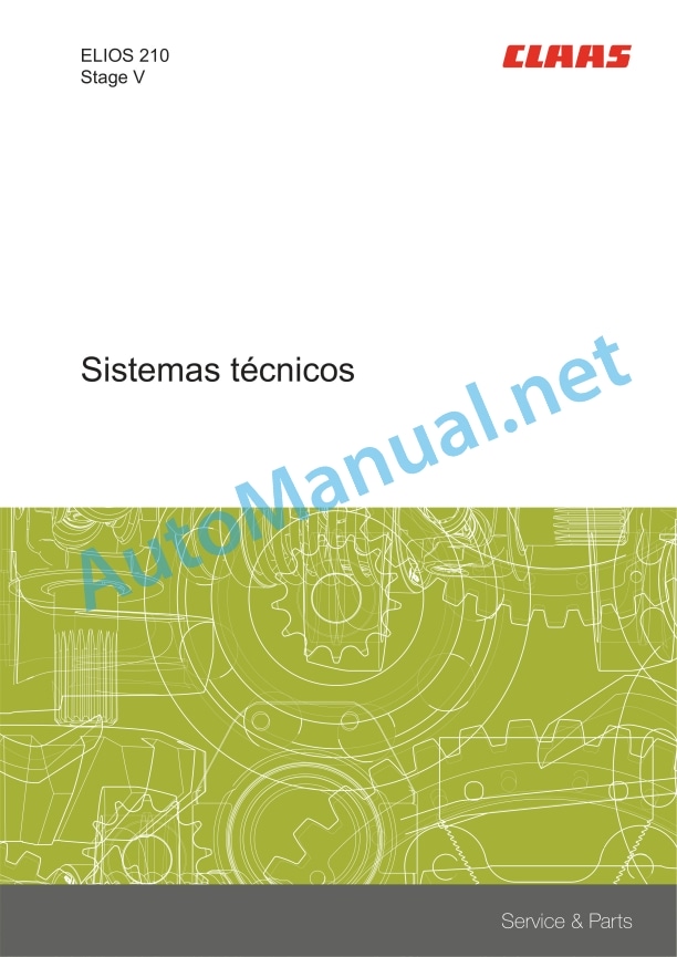 Claas Elios 340-210 Stage V (A68) Tractors Technical System ES 2 Claas Elios 340-210 Stage V (A68) Tractors Technical System ES - Image 2