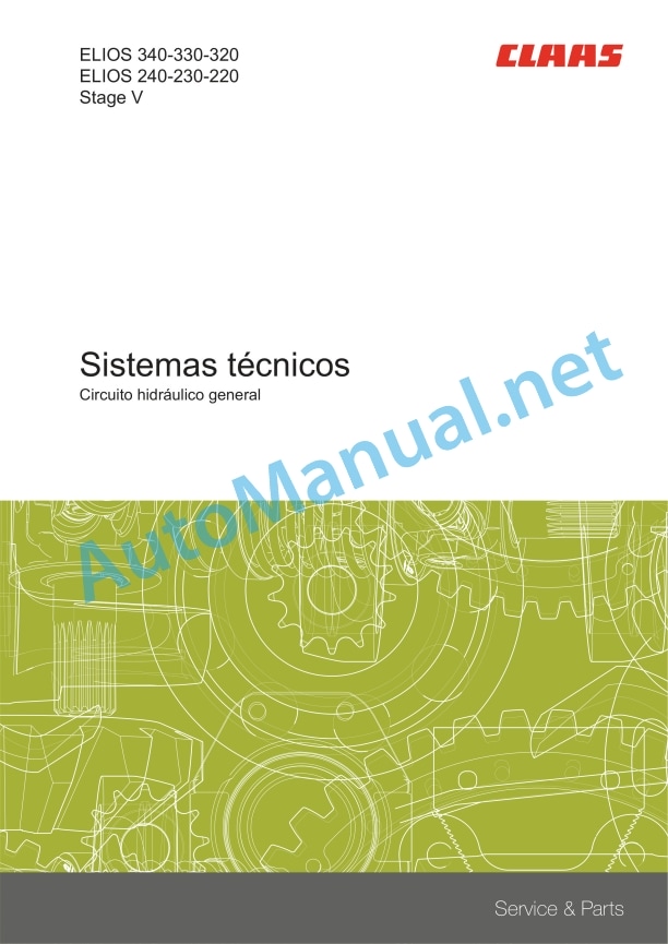 Claas Elios 340-210 Stage V (A68) Tractors Technical System ES 5 Claas Elios 340-210 Stage V (A68) Tractors Technical System ES - Image 5