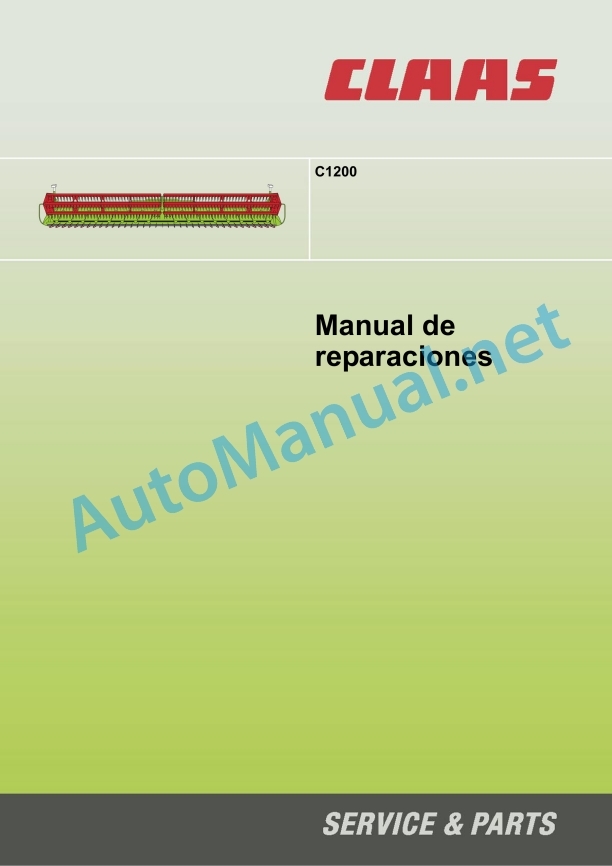Claas F1200 C1200 Soja Getreide Lexion (442) Combines Repair Manual ES 2 Claas F1200 C1200 Soja Getreide Lexion (442) Combines Repair Manual ES - Image 2