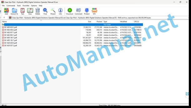 Claas Gps Pilot - Hydraulic (B85) Digital Solutions Operator Manual ES 1 Claas Gps Pilot - Hydraulic (B85) Digital Solutions Operator Manual ES