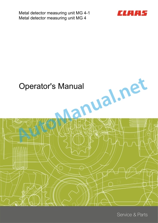 Claas Jaguar 900-830 (492) Forage Harvesters Operator Manual EN 21 Claas Jaguar 900-830 (492) Forage Harvesters Operator Manual EN - Image 21