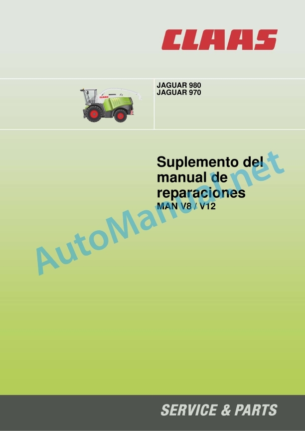 Claas Jaguar 980-930 (494) Forage Harvesters Technical System ES 4 Claas Jaguar 980-930 (494) Forage Harvesters Technical System ES - Image 4