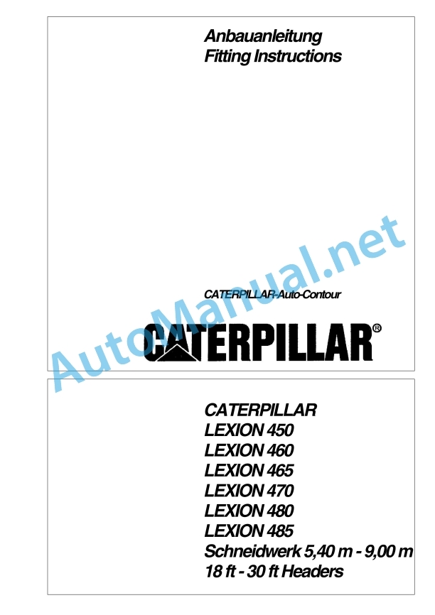 Claas Lexion 450 Cat (553) Combines Assembly Instruction EN 6 Claas Lexion 450 Cat (553) Combines Assembly Instruction EN - Image 6