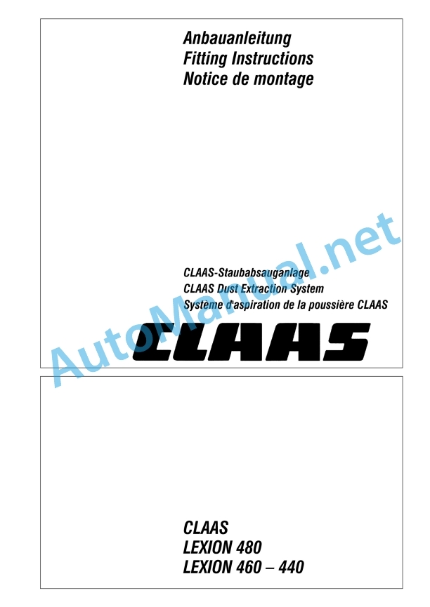 Claas Lexion 480 (466) Combines Assembly Instruction EN 24 Claas Lexion 480 (466) Combines Assembly Instruction EN - Image 24