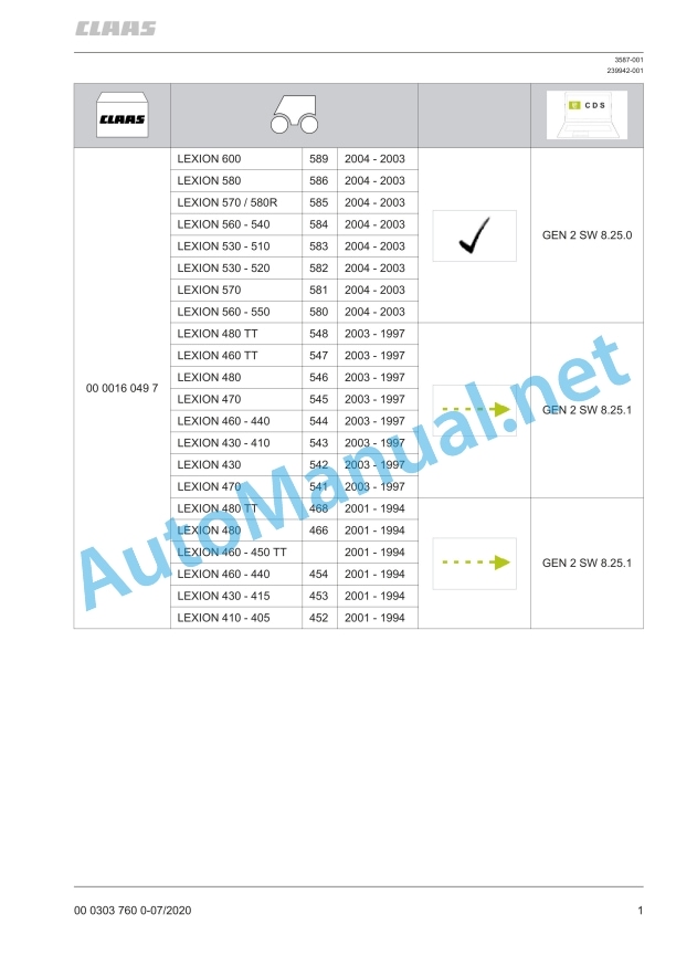 Claas Lexion 480 (466) Combines Assembly Instruction EN 35 Claas Lexion 480 (466) Combines Assembly Instruction EN - Image 35