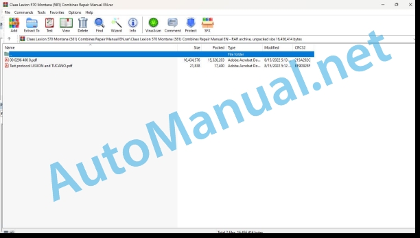 Claas Lexion 570 Montana (581) Combines Repair Manual EN 1 Claas Lexion 570 Montana (581) Combines Repair Manual EN