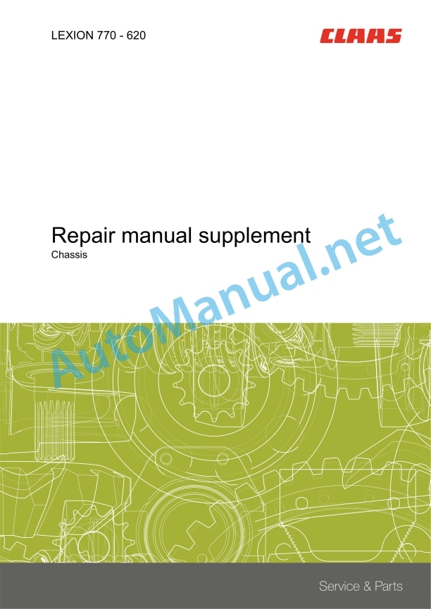Claas Lexion 630 Montana (C52) Combines Repair Manual EN 5 Claas Lexion 630 Montana (C52) Combines Repair Manual EN - Image 5
