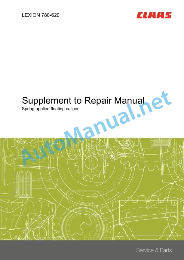 Claas Lexion 670-650 (C74) Combines Repair Manual EN 8 Claas Lexion 670-650 (C74) Combines Repair Manual EN - Image 8