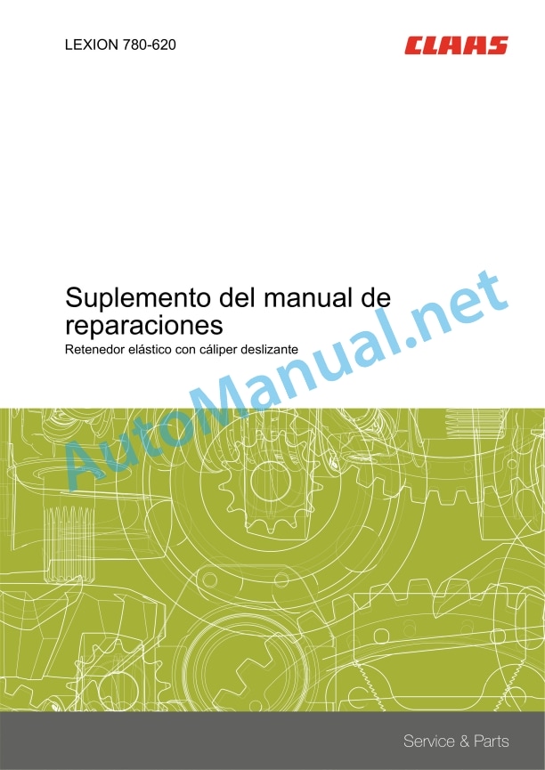 Claas Lexion 670-650 (C74) Combines Repair Manual ES 9 Claas Lexion 670-650 (C74) Combines Repair Manual ES - Image 9