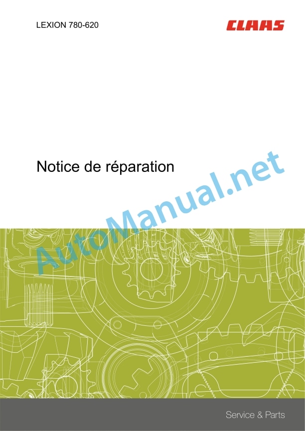 Claas Lexion 750-730 (C68) Combines Repair Manual FR 2 Claas Lexion 750-730 (C68) Combines Repair Manual FR - Image 2