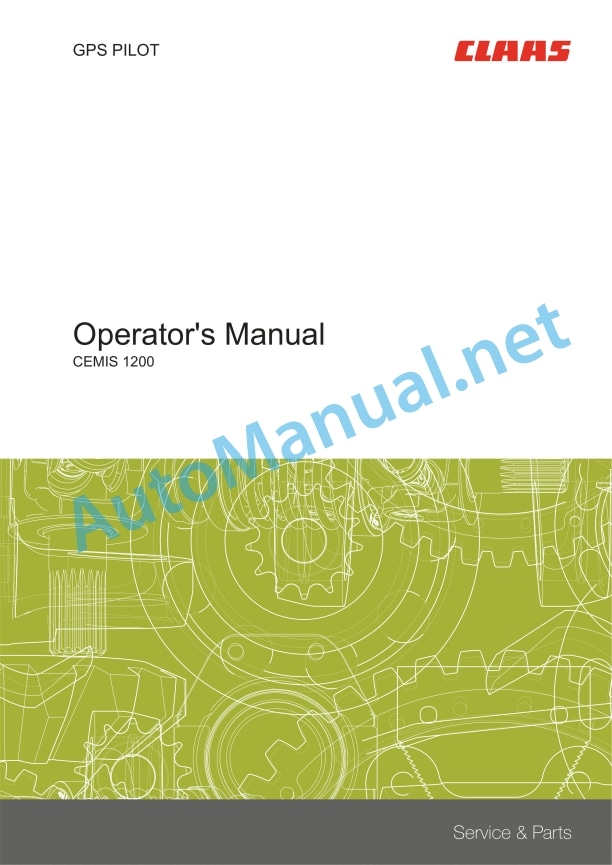 Claas Lexion 7500-7400 (C88) Combines Operator Manual EN 4 Claas Lexion 7500-7400 (C88) Combines Operator Manual EN - Image 4