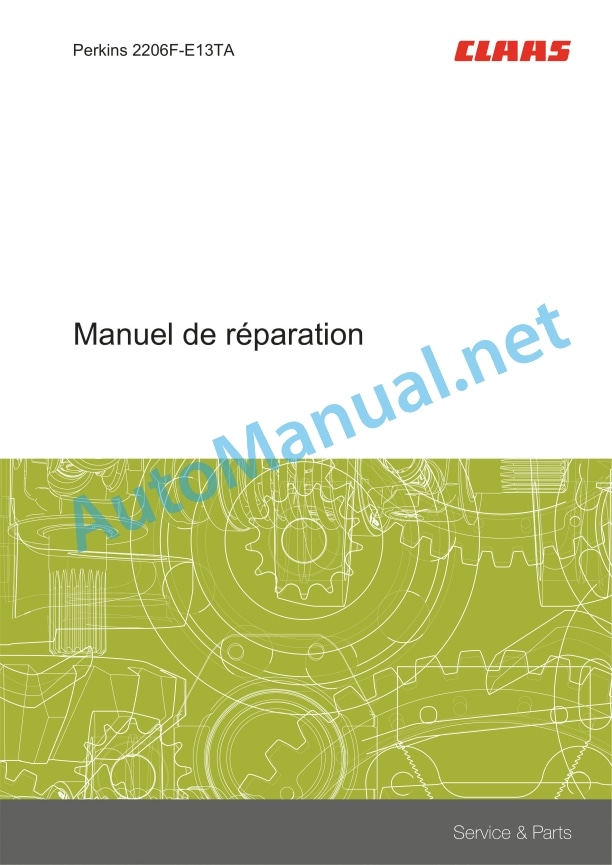Claas Lexion 760-740 (C75) Combines Repair Manual FR 2 Claas Lexion 760-740 (C75) Combines Repair Manual FR - Image 2