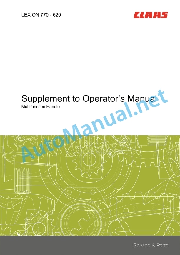 Claas Lexion 760 (C56) Combines Operator Manual EN 5 Claas Lexion 760 (C56) Combines Operator Manual EN - Image 5