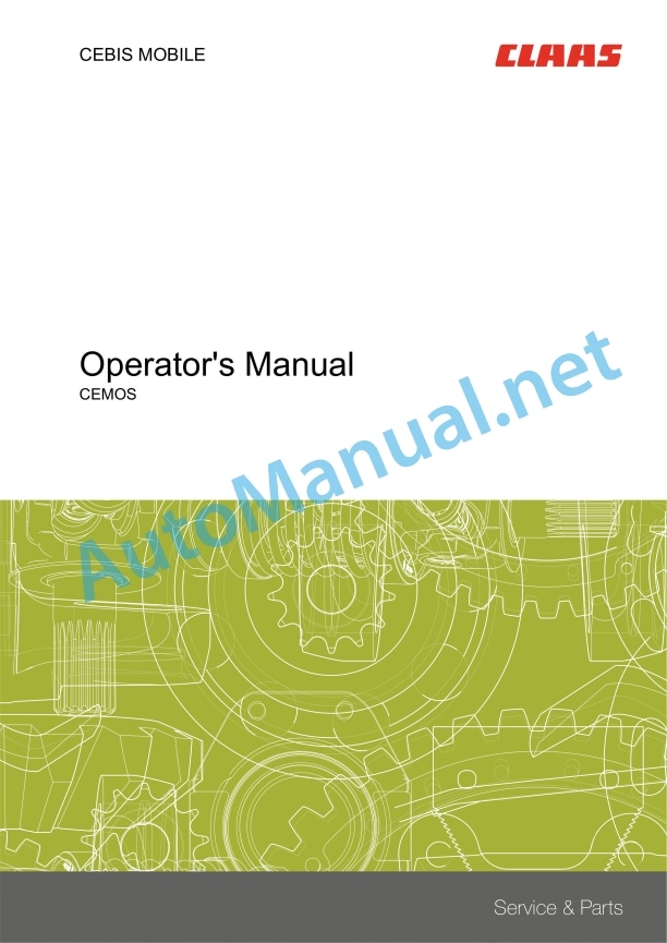 Claas Lexion 780-760 (C69) Combines Operator Manual EN 3 Claas Lexion 780-760 (C69) Combines Operator Manual EN - Image 3