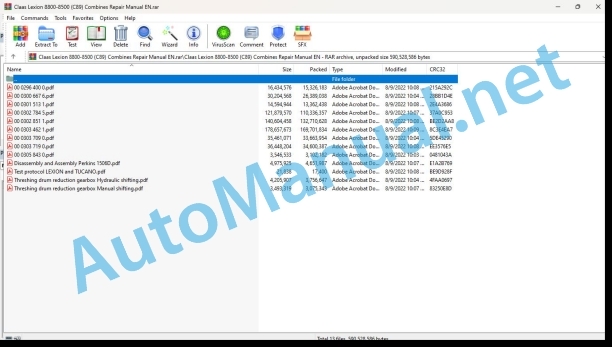 Claas Lexion 8800-8500 (C89) Combines Repair Manual EN 1 Claas Lexion 8800-8500 (C89) Combines Repair Manual EN