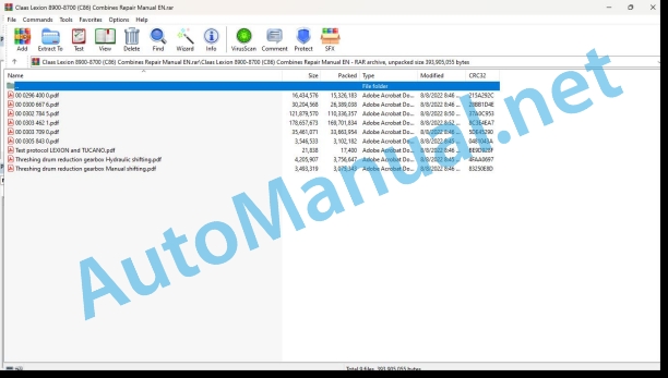 Claas Lexion 8900-8700 (C86) Combines Repair Manual EN 1 Claas Lexion 8900-8700 (C86) Combines Repair Manual EN