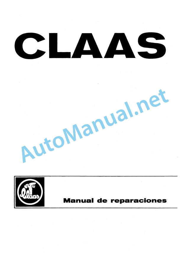 Claas Markant 55 (028) Baler Repair Manual ES 2 Claas Markant 55 (028) Baler Repair Manual ES - Image 2