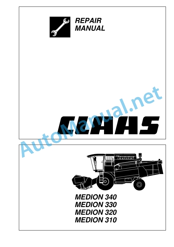 Claas Medion 330-310 (932) Combines Repair Manual EN 2 Claas Medion 330-310 (932) Combines Repair Manual EN - Image 2