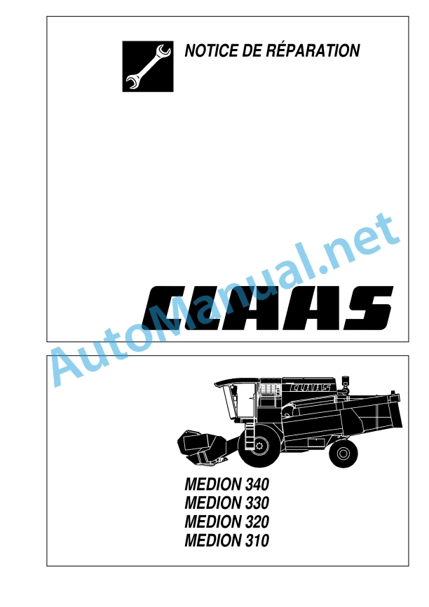 Claas Medion 330-310 (932) Combines Repair Manual FR 2 Claas Medion 330-310 (932) Combines Repair Manual FR - Image 2