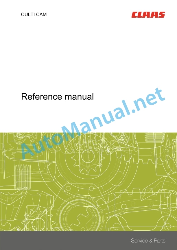 Claas Miscellaneous Repair Manual EN 5 Claas Miscellaneous Repair Manual EN - Image 5